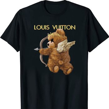Louis Vuitton Logo Luxury Angel Teddy Bear LV Unisex T-Shirt TTB2267