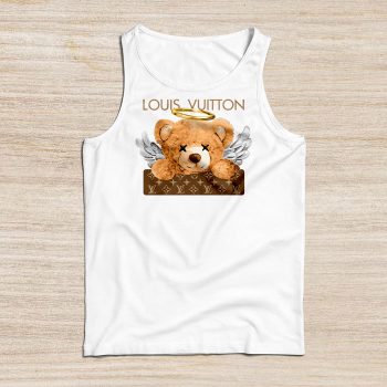 Louis Vuitton Logo Luxury Angel Teddy Bear Unisex Tank Top TTTB2366