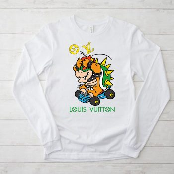 Louis Vuitton Logo Luxury Bowser Unisex & Kid Long Sleeve Tee LTB2356