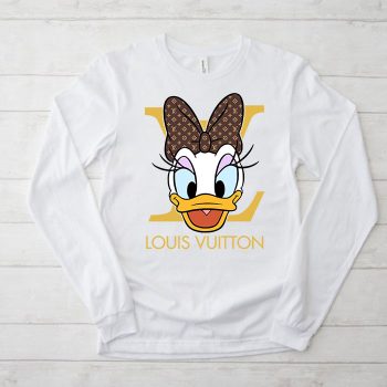 Louis Vuitton Logo Luxury Daisy Duck Unisex & Kid Long Sleeve Tee LTB2349