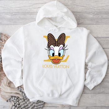 Louis Vuitton Logo Luxury Daisy Duck Unisex Pullover Hoodie HTB2349