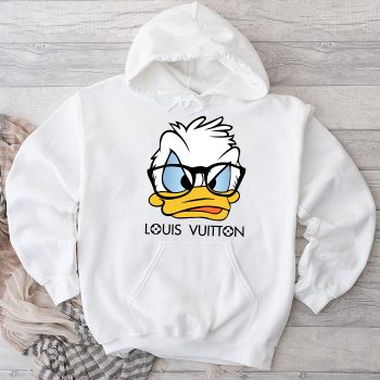 Louis Vuitton Logo Luxury Donald Duck Unisex Pullover Hoodie HTB2359
