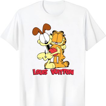 Louis Vuitton Logo Luxury Garfield LV Unisex T-Shirt TTB2599