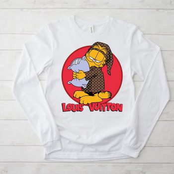 Louis Vuitton Logo Luxury Garfield Unisex & Kid Long Sleeve Tee LTB2597