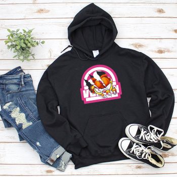 Louis Vuitton Logo Luxury Garfield Unisex Pullover Hoodie HTB2369
