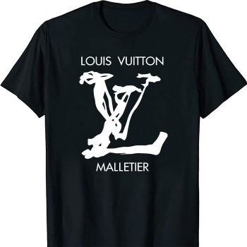 Louis Vuitton Logo Luxury Malletier LV Unisex T-Shirt CB454