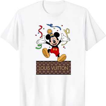Louis Vuitton Logo Luxury Mickey Mouse Birthday Unisex T-Shirt NTB2690