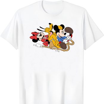 Louis Vuitton Logo Luxury Mickey Mouse Minie Mouse Pluto Unisex T-Shirt NTB2697