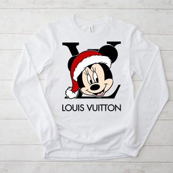 Louis Vuitton Logo Luxury Mickey Mouse Unisex & Kid Long Sleeve Tee TBL131