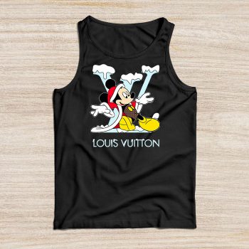 Louis Vuitton Logo Luxury Mickey Mouse Unisex Tank Top NTB2514