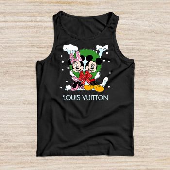 Louis Vuitton Logo Luxury Minnie Mouse Mickey Mouse Unisex Tank Top NTB2508