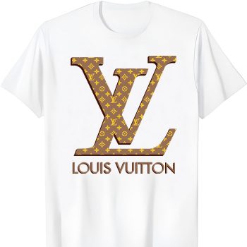 Louis Vuitton Logo Luxury Monogram Canvas Pattern LV Unisex T-Shirt CB455
