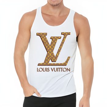 Louis Vuitton Logo Luxury Monogram Canvas Pattern Unisex Tank Top TB145