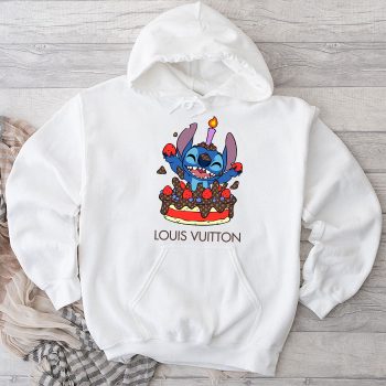 Louis Vuitton Logo Luxury Stitch Happy Birthday Unisex Pullover Hoodie HTB2355