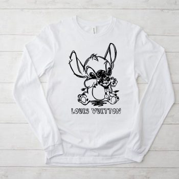 Louis Vuitton Logo Luxury Stitch Mickey Mouse Unisex & Kid Long Sleeve Tee LTB2360