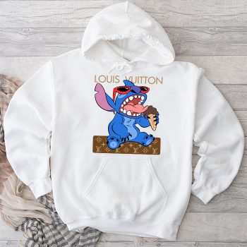Louis Vuitton Logo Luxury Stitch Unisex Pullover Hoodie HTB2352