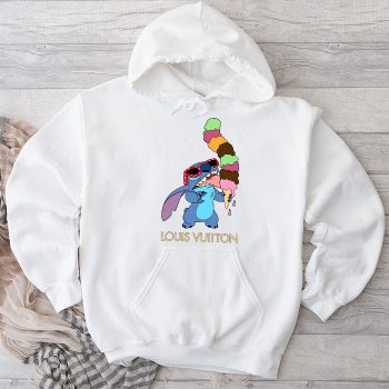 Louis Vuitton Logo Luxury Stitch Unisex Pullover Hoodie HTB2353