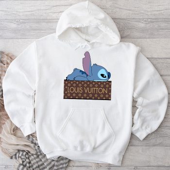 Louis Vuitton Logo Luxury Stitch Unisex Pullover Hoodie HTB2363