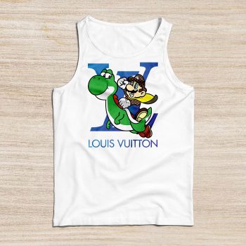 Louis Vuitton Logo Luxury Super Mario Unisex Tank Top TTTB2350