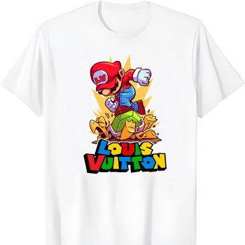 Louis Vuitton Logo Luxury Supper Mario LV Unisex T-Shirt TTB2258