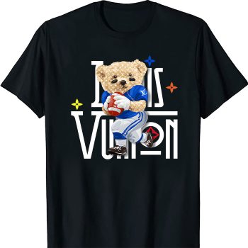 Louis Vuitton Logo Luxury Teddy Bear Basketball Unisex T-Shirt NTB2723