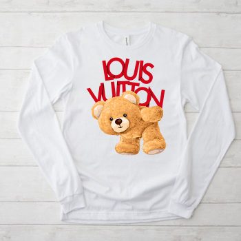Louis Vuitton Logo Luxury Teddy Bear Unisex & Kid Long Sleeve Tee NTB2404