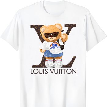 Louis Vuitton Logo Luxury Teddy Bear Unisex T-Shirt NTB2734