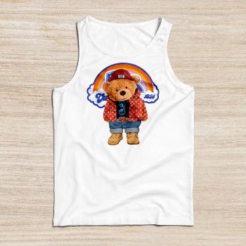 Louis Vuitton Logo Luxury Teddy Bear Unisex Tank Top NTB2537