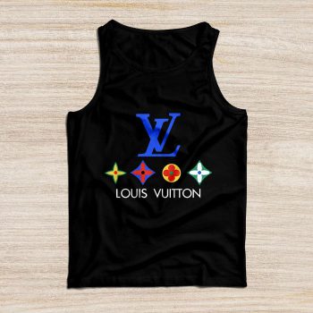 Louis Vuitton Logo Luxury With Color Monogram Unisex Tank Top TB141
