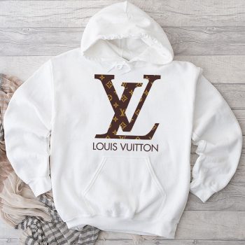 Louis Vuitton Luxury Logo Monogram Canvas Pattern Unisex Pullover Hoodie TB186