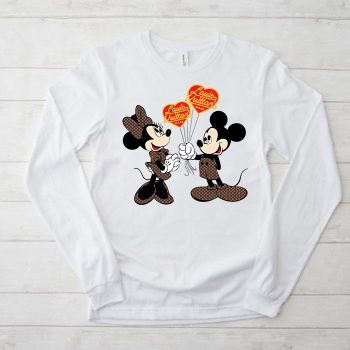 Louis Vuitton Monogram Canvas Pattern Nigo Intarsia Jacquard Heart Crewneck Unisex & Kid Long Sleeve Tee TBL155