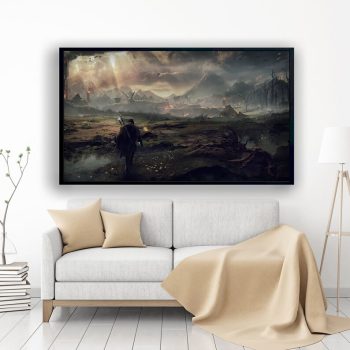 Middle-earth: Shadow of Mordor Lord Of The Rings Game Gaming Canvas Artwork Gaming Poster Gaming Gift
