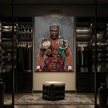 Mike Tyson Canvas Poster Prints - Wall Art Decor For Fan M992