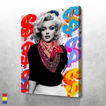 Money Monroe Marilyn Monroe Money Special Home Living Decoration Canvas Poster Print Wall Art Decor