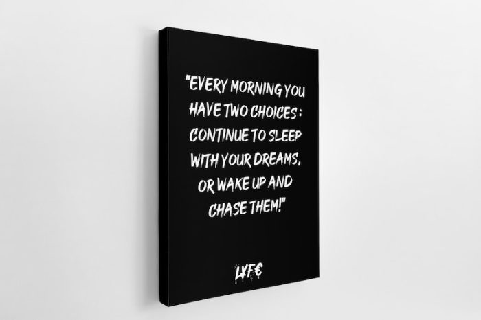 Motivation Quote Canvas Money Canvas Motivation Millionaire Billionaire Rich