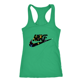 Nike Logo x Louis Vuitton Women Racerback Tank Top