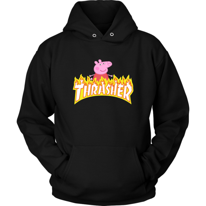 Peppa Pig Thrasher Premium Unisex Hoodie