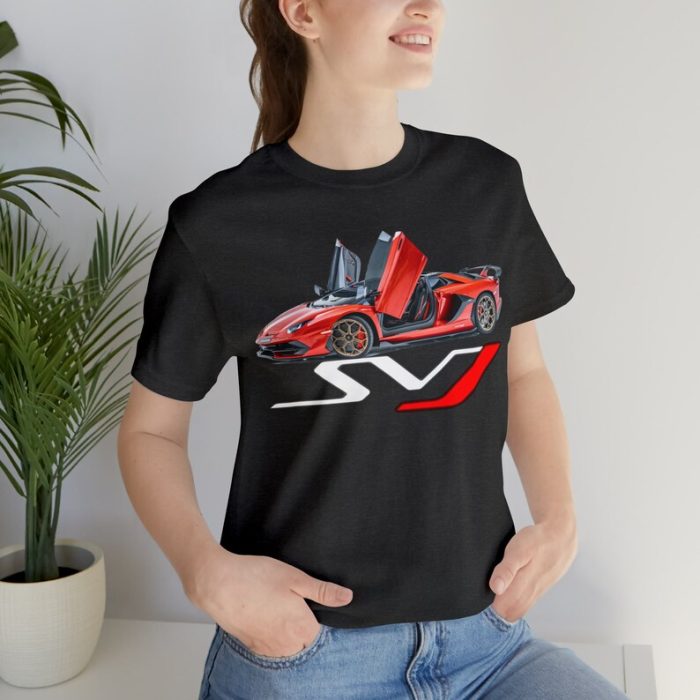 Red Lamborghini Svj Cotton Tee Unisex T-Shirt FTS070