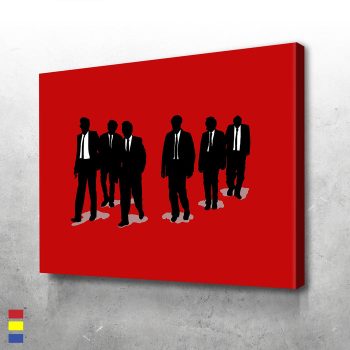 Res Dogs (Reservoir Dogs) the Mystery of a Classic Whodunit Canvas Poster Print Wall Art Decor