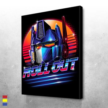 Roll Out with Stunning Pop Culture Artwork for Your Walls Canvas Poster Print Wall Art Decor