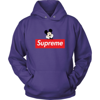 Supreme Mickey Mouse Logo Premium Unisex Hoodie