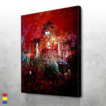 The Red Queen's Artistic Wonderland Experience Psychedelic Paintings Like Never Before Canvas Poster Print Wall Art Decor