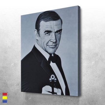 Top Secret and the Timeless Legacy of Sean Connery's James Bond Canvas Poster Print Wall Art Decor