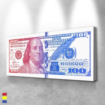 USA Benny Pop Culture and Iconic Portraits in Contemporary Art Canvas Poster Print Wall Art Decor