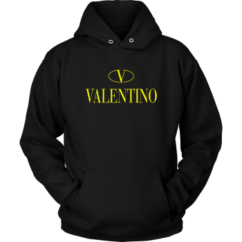 Valentino Logo Gold  Unisex Hoodie