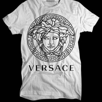 Versace Classic Logo Cotton Tee Unisex T-Shirt FTS182