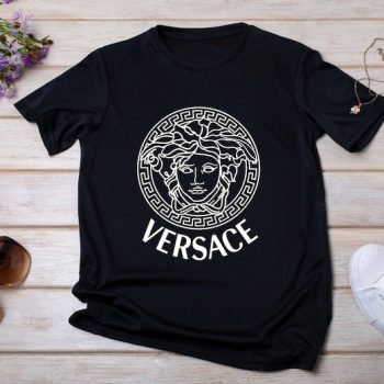 Versace Fashion Medusa Logo Cotton Tee Unisex T-Shirt FTS148
