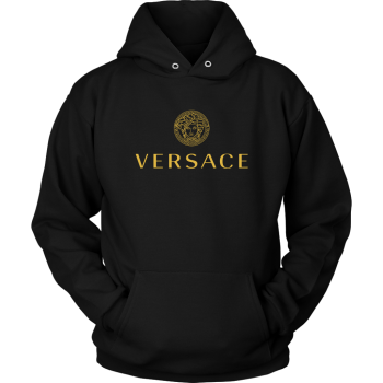 Versace Gold Logo Unisex Hoodie
