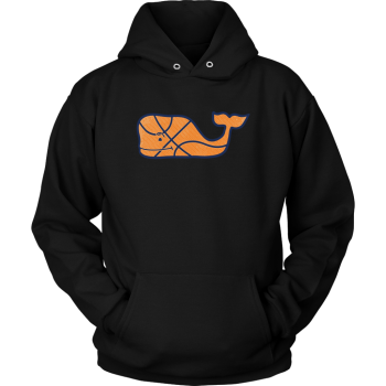 Vineyard Vines Basketball Character Whale Pocket Unisex Hoodie