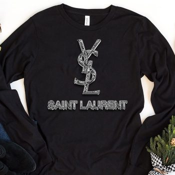 Yves Saint Laurent Diamond Logo Luxury Unisex & Kid Long Sleeve Tee LTB2639